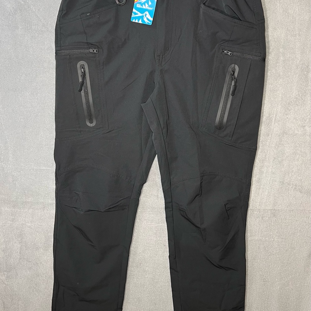 Mens Tactical Water Repellent Pants 32x30 Outdoor Hiking Trail Cargo Ripstop